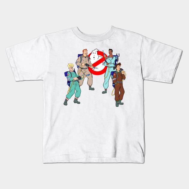 ghostbusters Kids T-Shirt by Jetnder